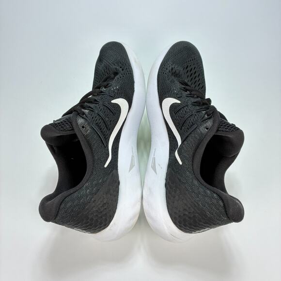 Nike Lunarglide 8 Black Lightweight Lace Running Shoes AA8677-001 Women's Size 7 - Picture 7 of 10